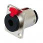 Preview: 6.3 mm PA-Stereo-Einbaubuchse Klinke, Metall,