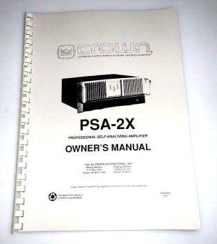Crown Marcro-Tech 5000VZ / Servicemanual