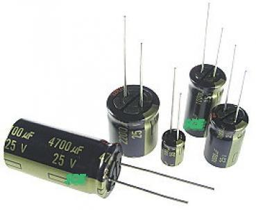 Elko 0,47 uF / 100 V / 105° /