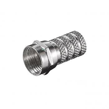 F-Stecker für Kabel-Durchmesser 4,0 mm