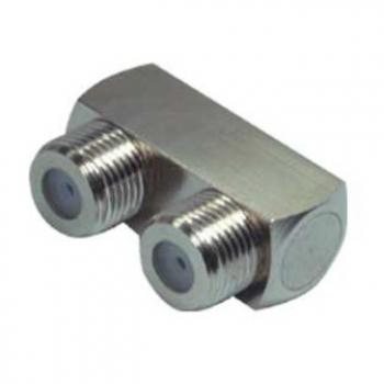 Adapter / F-Buchse nach F-Buchse in U-Form