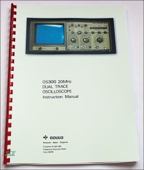 Gould Oszilloskop OS300 / technische Unterlage