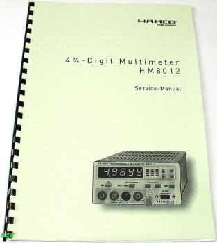 Hameg Multimeter HM-8012 / technische Unterlage
