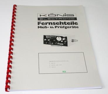 König Farbgenerator F-888 C / technische Unterlage