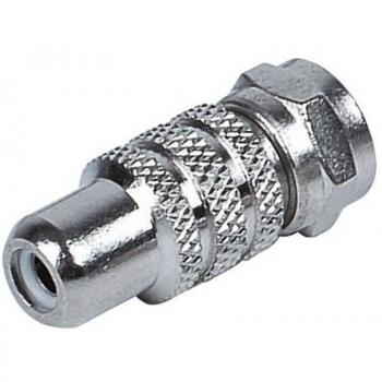 Adapter / F-Stecker nach Cinch-Buchse