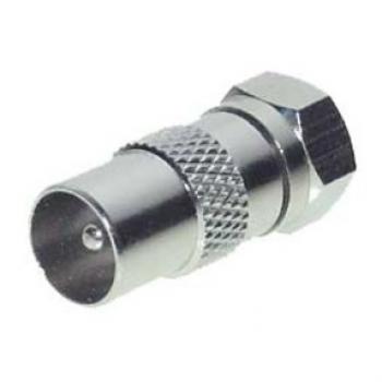 Adapter / F-Stecker nach IEC-Stecker