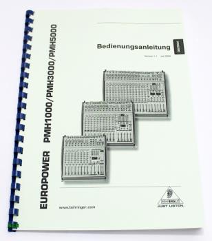 Behringer Europower PMH-5000 / technische Unterlage