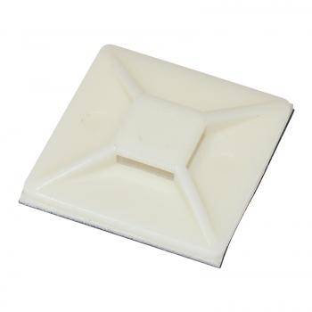 Klebesockel für Kabelbinder 40 x 40 mm / VE - 15 Stk