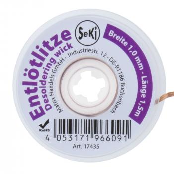 Entlöt - Sauglitze mit 1 mm Breite