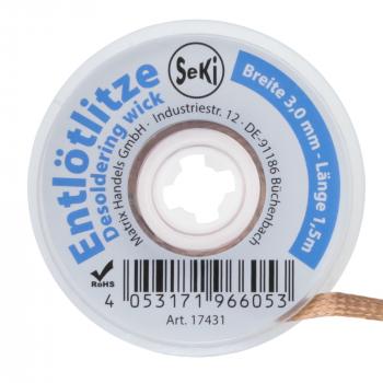 Entlöt - Sauglitze mit 3 mm Breite