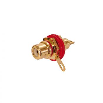 Dynavox Cinch-Einbaubuchse / rot