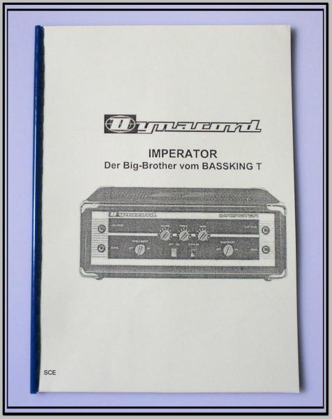 Dynacord Imperator / technische Unterlage