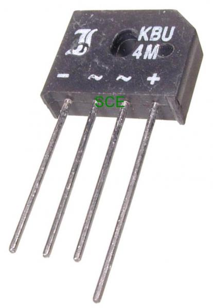 Flachgleichrichter / B40 C 1500 / -WW+