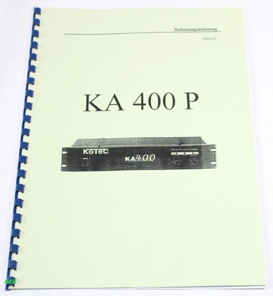 Kotec KA-400 / Schaltbilder
