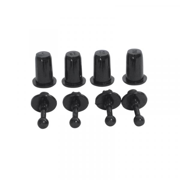 Befestigungsnoppen für Abdeckrahmen